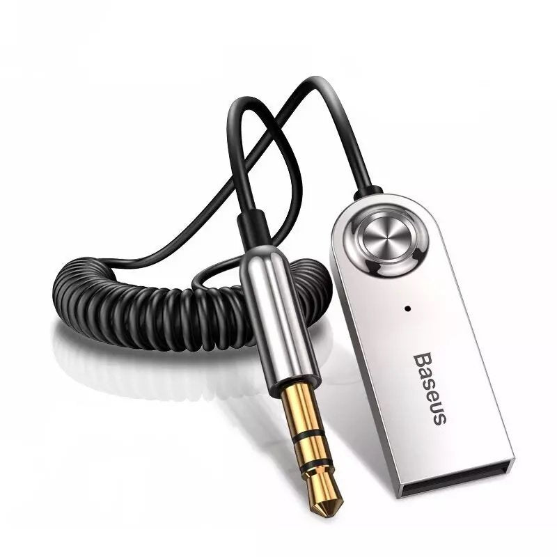 Adaptateur  Baseus  audio Bluetooth 5.0/ BA01 avec câble récepteur AUX jack noir-CABA01-01