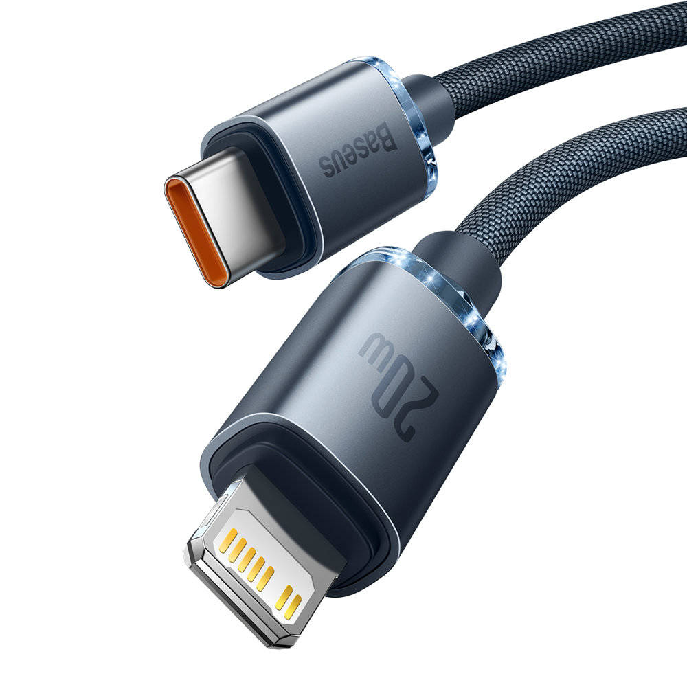 Baseus Câble Type-C vers iP 20W 2m Noir (CAJY000301)