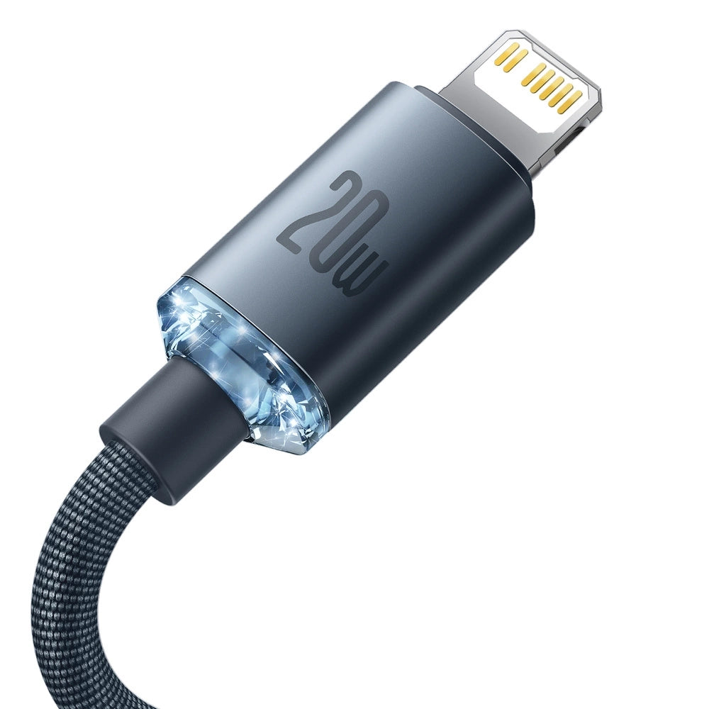Baseus Câble Type-C vers iP 20W 2m Noir (CAJY000301)