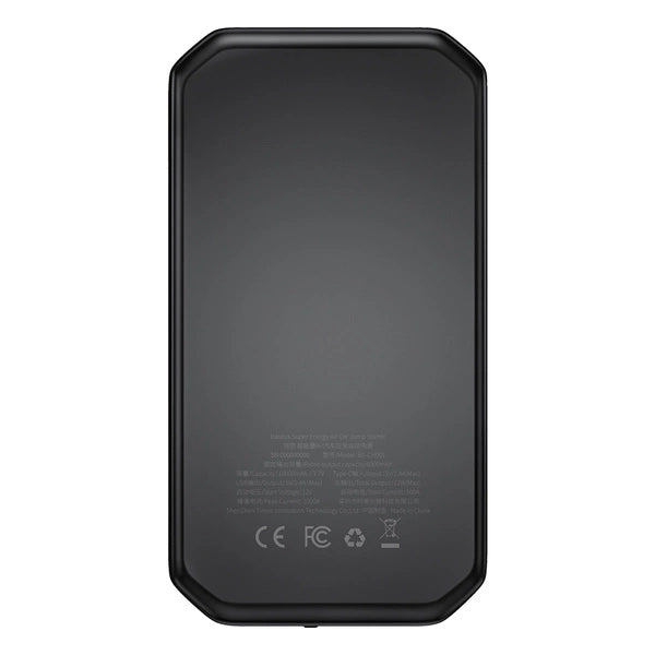 Baseus Jump Starter Power Bank 10000mAh, Démarreur d’Urgence Portable - C00245501113-00