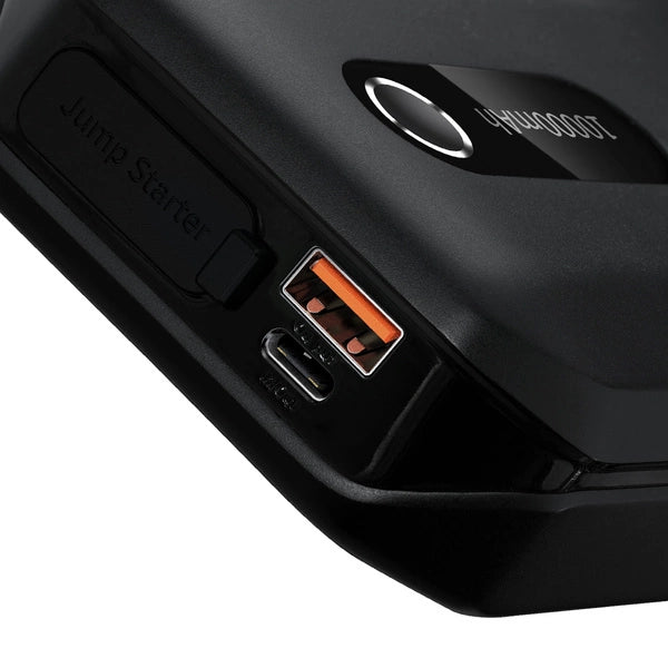 Baseus Jump Starter Power Bank 10000mAh, Démarreur d’Urgence Portable - C00245501113-00