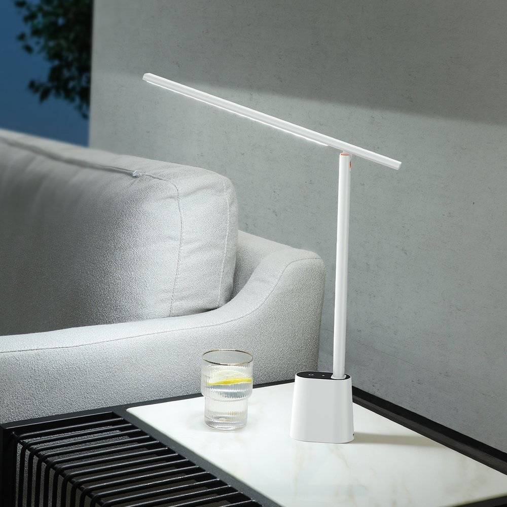 Lampe de bureau de lecture/ pliable rechargeable  BASEUS – COULEUR BLANC-DGZG-02