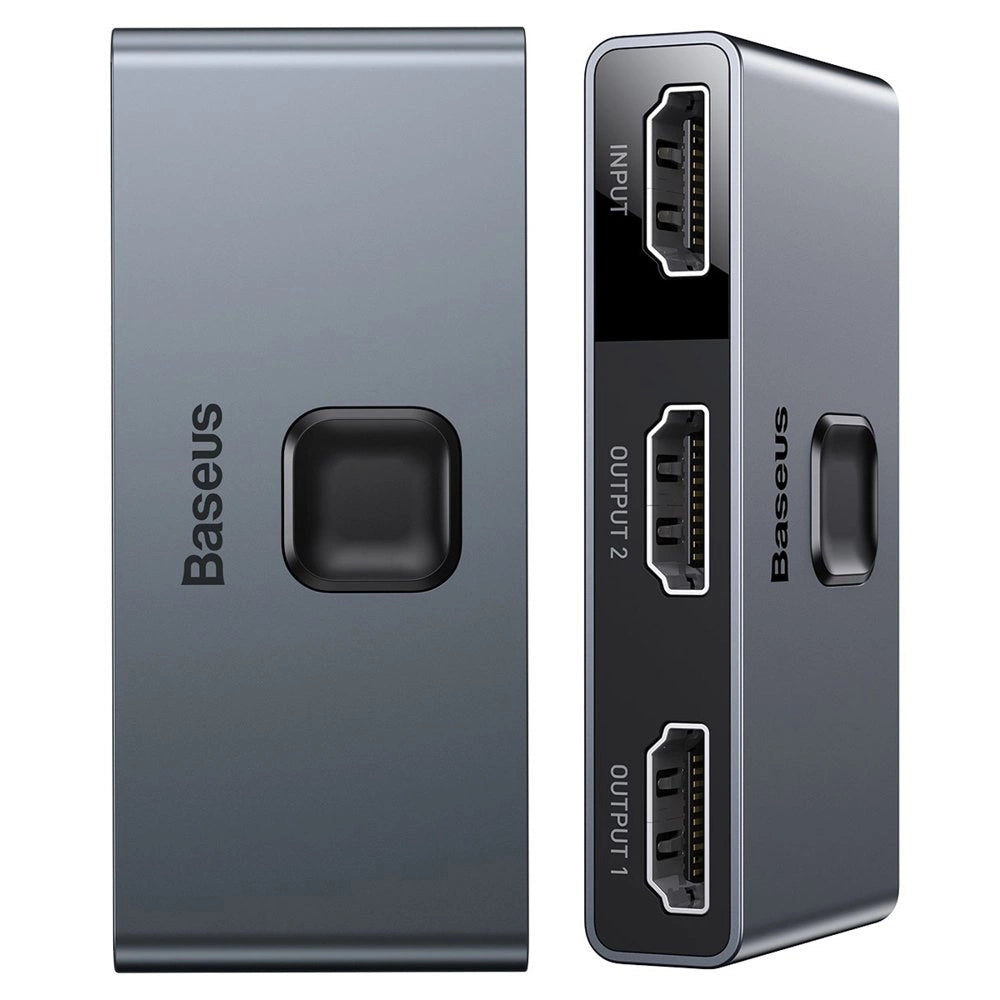 Baseus Hdmi 2in1Or 1in2  -CAHUB-BC0G