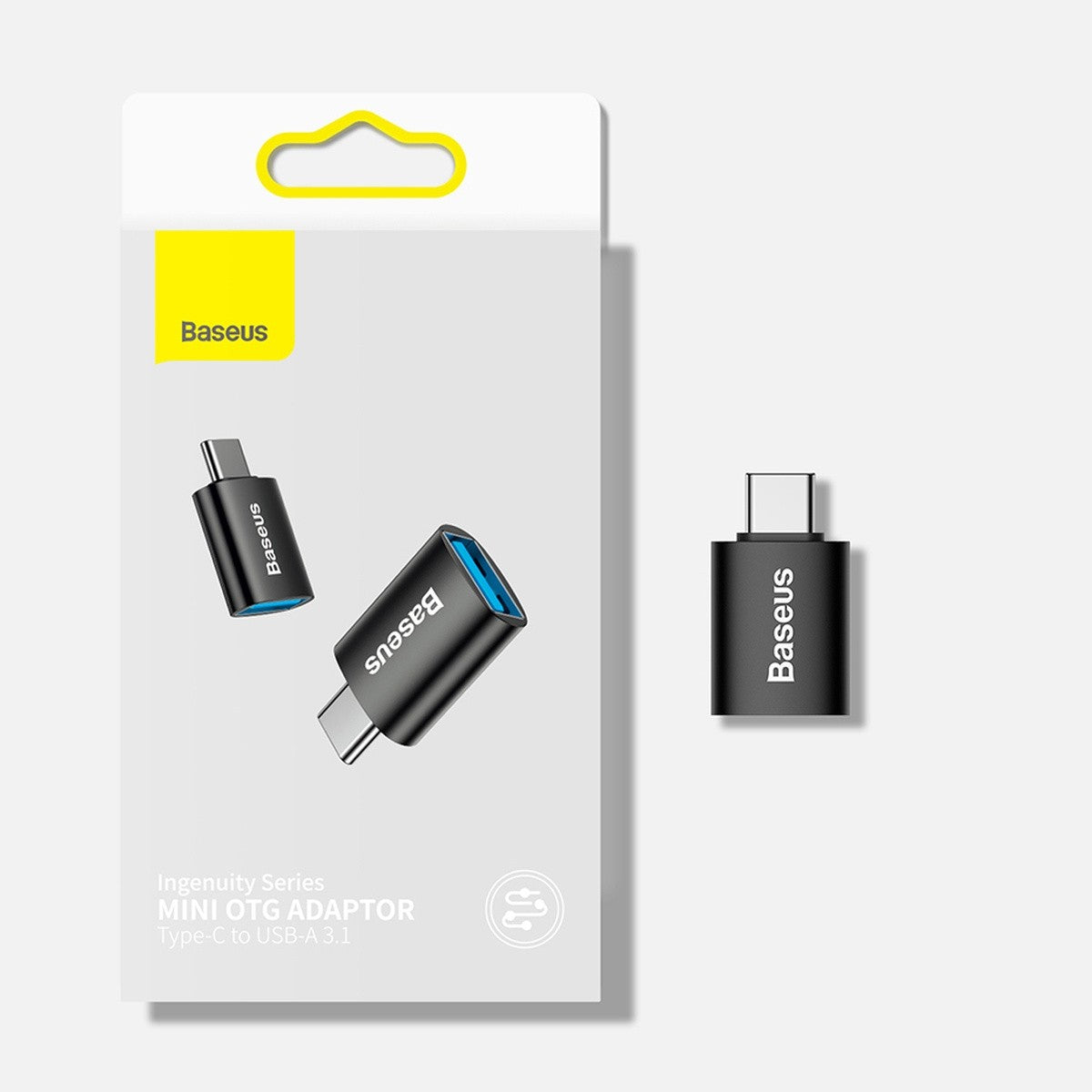 Baseus Adaptateur USB Type C vers USB-A 3.1 gen 1 – bleu -ZJJQ000003