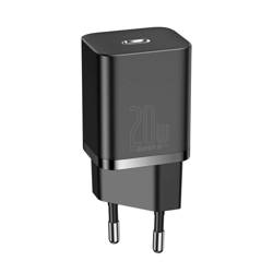 Baseus Chargeur 1C 20W  Noir (CCSUP-B01)