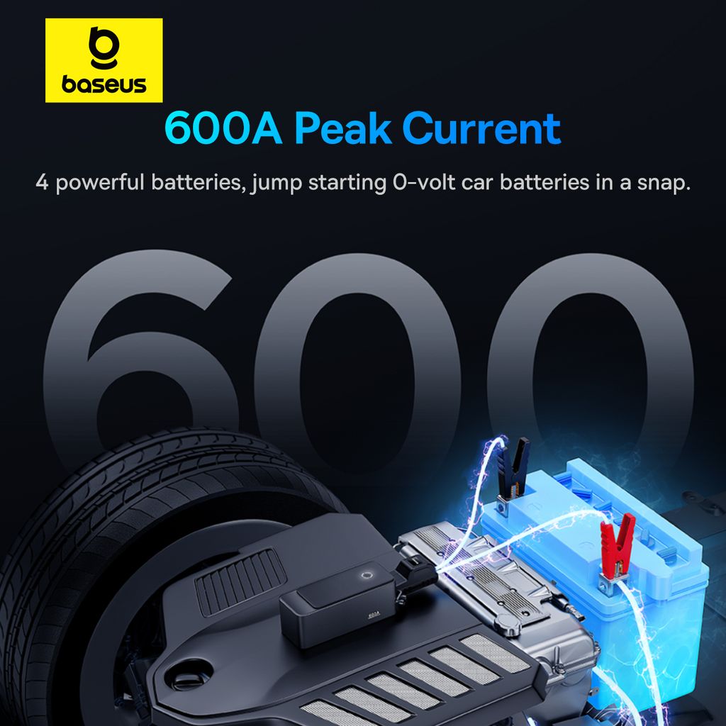 Baseus Démarreur de Voiture 600A ( C00259200121-00 )