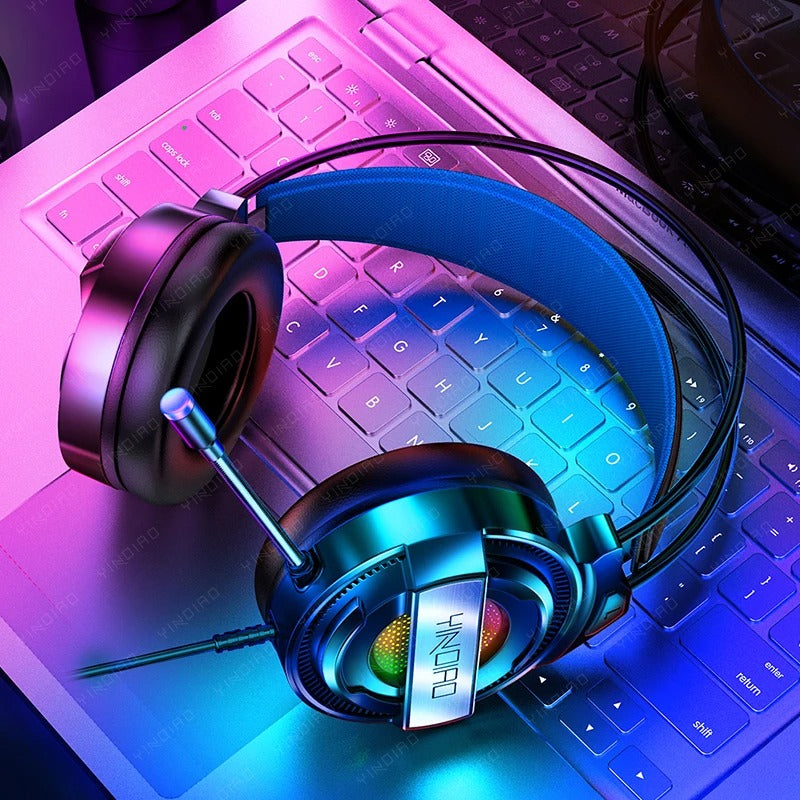 Q3 Gaming Headset BLACK – Casque Gamer Professionnel avec Basses Stéréo et Micro-NOIR