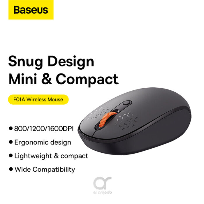 Souris Sans Fil  Baseus  2.4G 1600DPI -gris - B01055502833-00