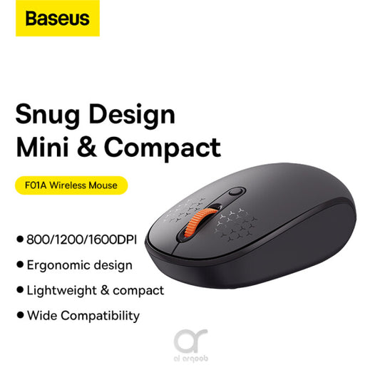 Souris Sans Fil  Baseus  2.4G 1600DPI -gris - B01055502833-00
