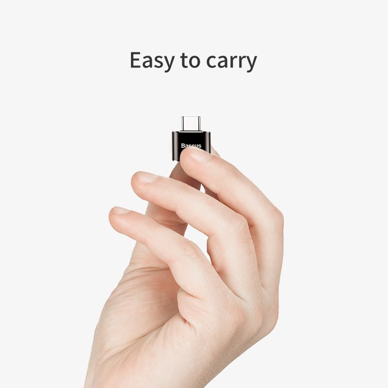 Baseus Mini Adapteur USB Femelle Vers TYPE-C Male – CATOTG-01