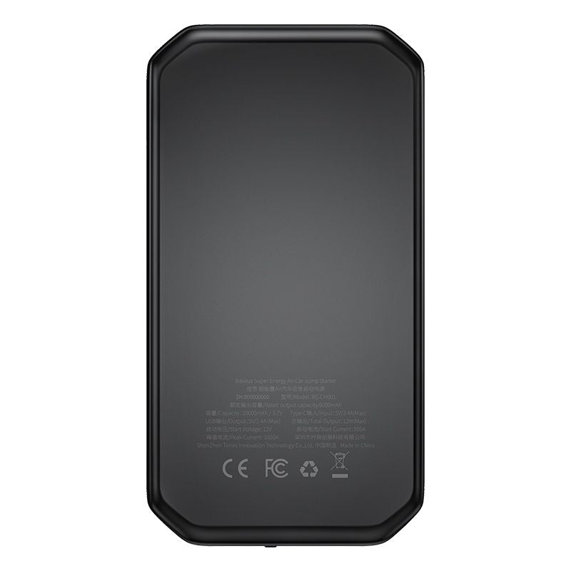 Baseus Super Energy Air Démarreur de Voiture 10000mAh 1000A – ( CGNL020101 )