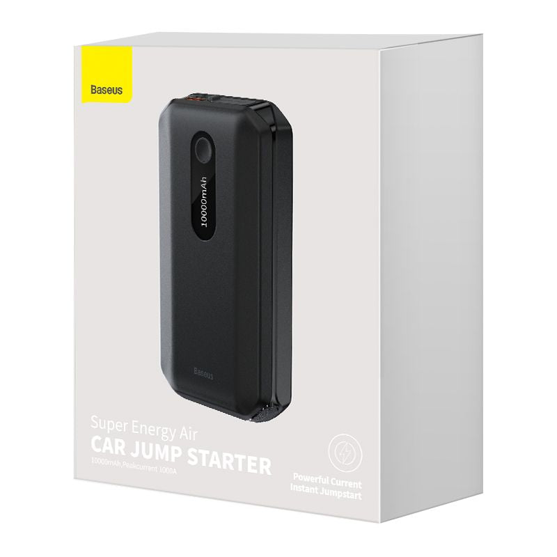 Baseus Super Energy Air Démarreur de Voiture 10000mAh 1000A – ( CGNL020101 )