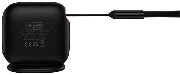 Cable Baseus 3-in-1 TYPE-C to USB-C / Lightning / Micro 100W 1.7m -Black-caqy000001
