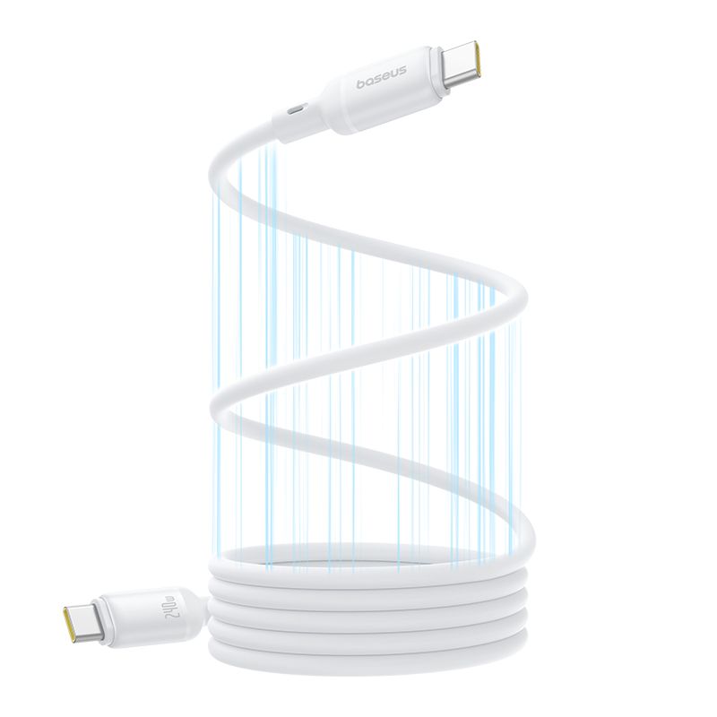 Baseus PicoGo Câble 240W Magnétique USB-C vers USB-C 1m en Silicone Liquide – P10376800211-00