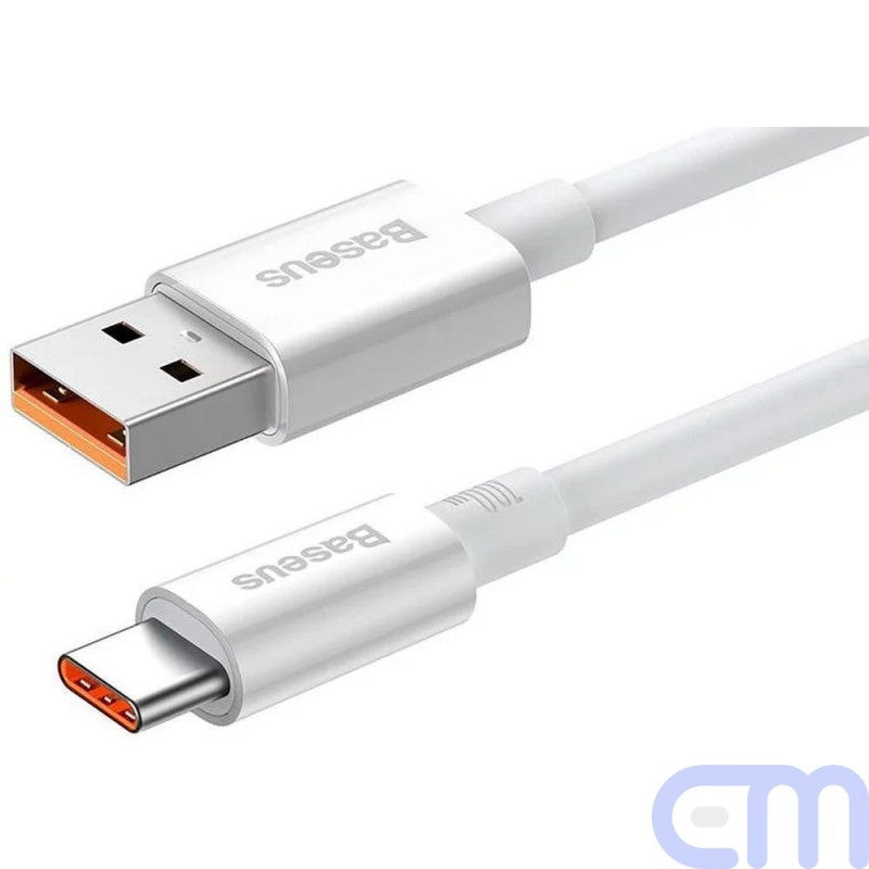 Baseus Câble USB vers Type-C 100W / 1,5M Blanc (P10320102214-02)