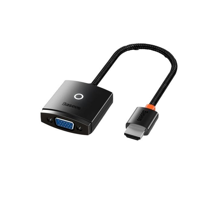 Adaptateur convertisseur Baseus HDMI - VGA (WKQX010001) noir