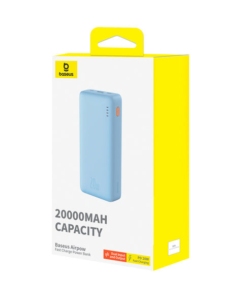 Baseus Power Bank 20000mAh 20W -Bleu-P10022804313-00