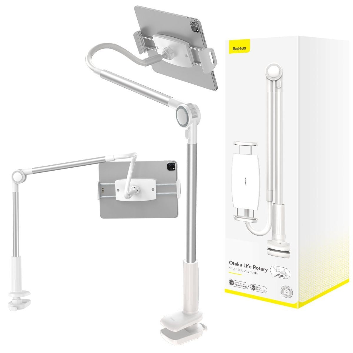 support Baseus Otaku Life Rotary 360° ajustable pour smartphone et tablette - LUZQ000012