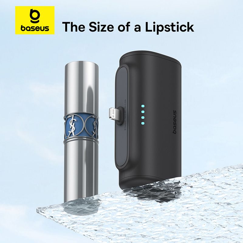 🔋 Baseus Compact Power Bank iPhone Edition 20W 5000mAh – Noir - P10068307113-00
