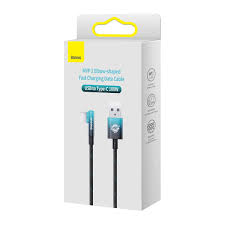 Baseus Câble USB vers Type-C 100W / 1M Noir + Bleu (CAVP000421)