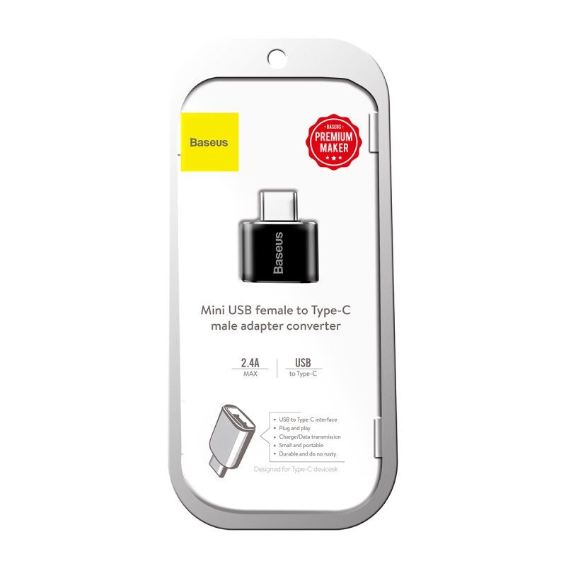 Baseus Mini Adapteur USB Femelle Vers TYPE-C Male – CATOTG-01