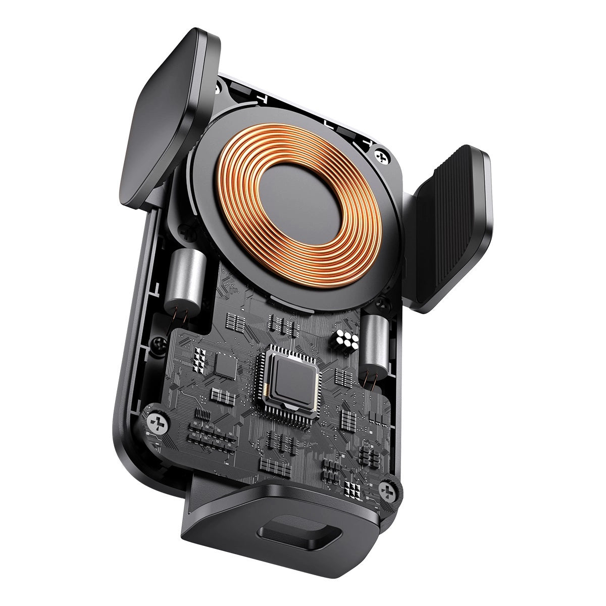 Baseus Chargeur sans fil pour support de voiture à alignement automatique 15W Noir (1-CGZX000101)