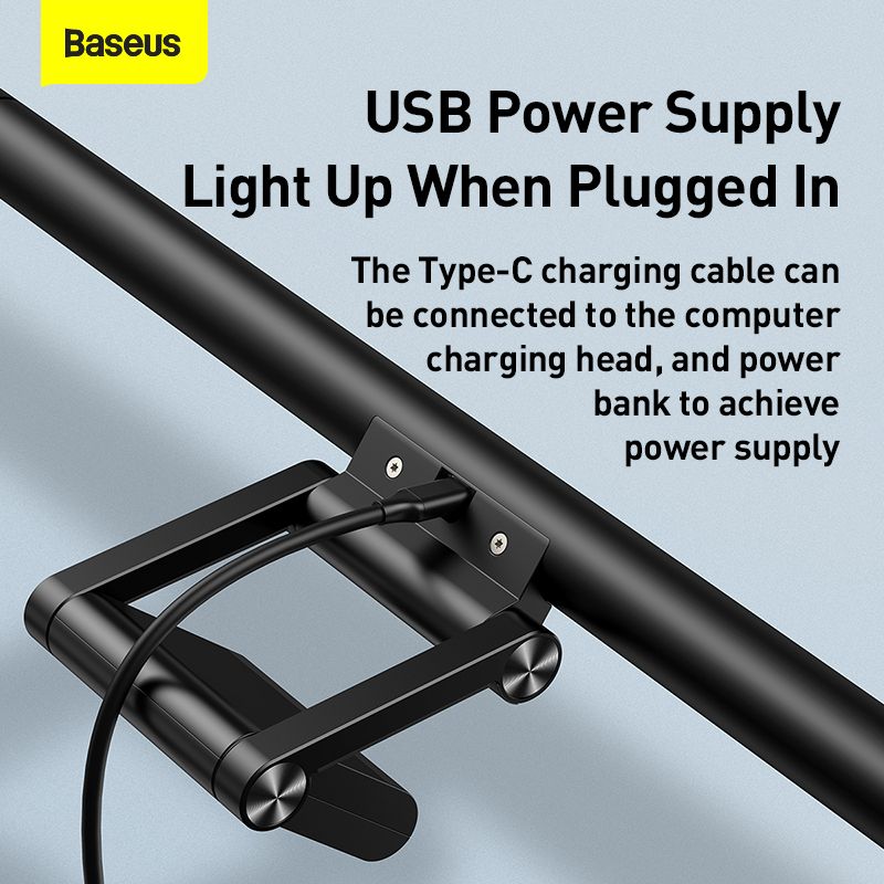 Baseus Lampe d’Écran USB Asymétrique (Youth) – DGIWK-P01